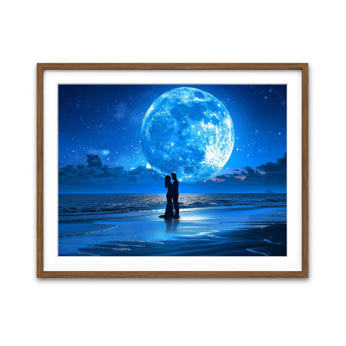 Framed Print 4x3 Walnut