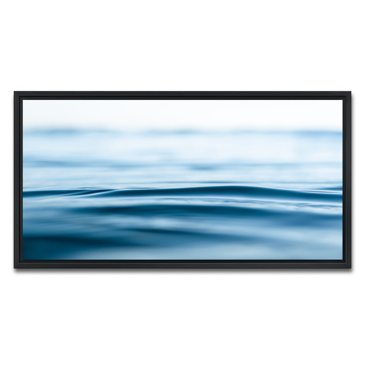 AUTO-MOCKUP WHITE | Blue Ocean | 1 Piece | Black Framed Canvas | group=2x1