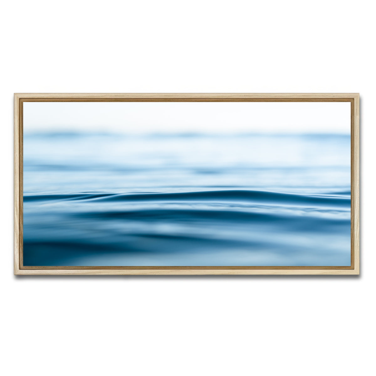 AUTO-MOCKUP WHITE | Blue Ocean | 1 Piece | Natural Framed Canvas | group=2x1