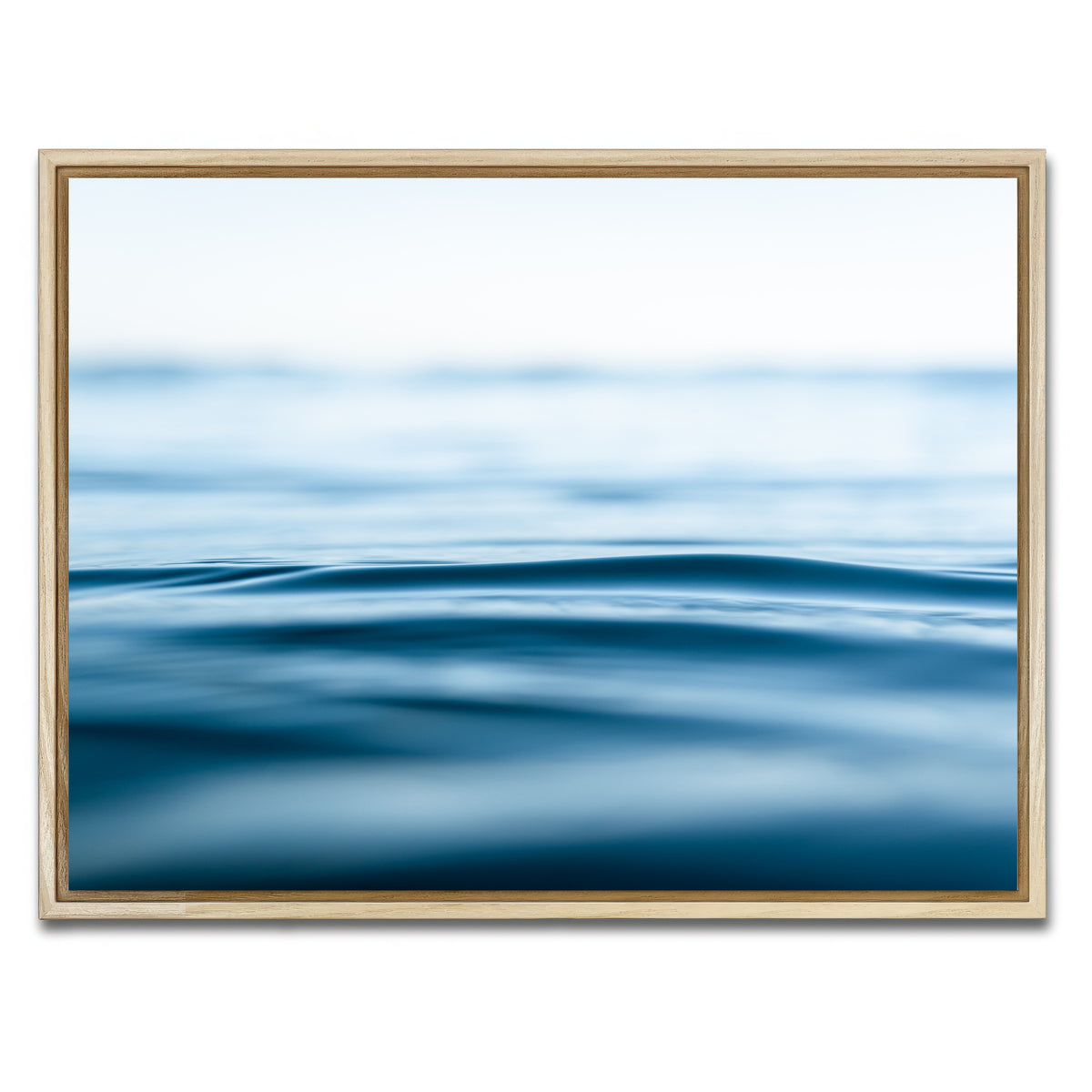 AUTO-MOCKUP WHITE | Blue Ocean | 1 Piece | Natural Framed Canvas | group=4x3