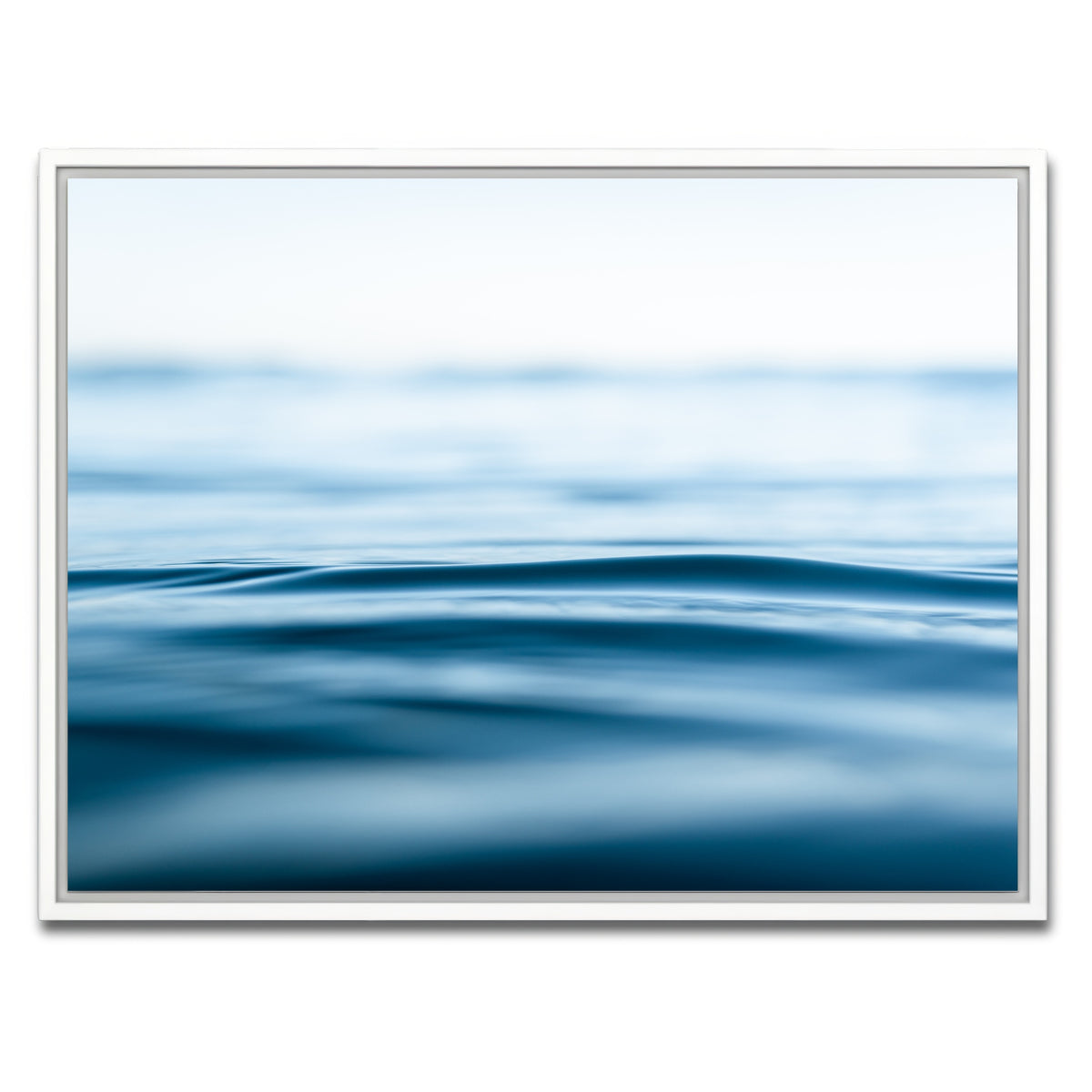 AUTO-MOCKUP WHITE | Blue Ocean | 1 Piece | White Framed Canvas | group=4x3