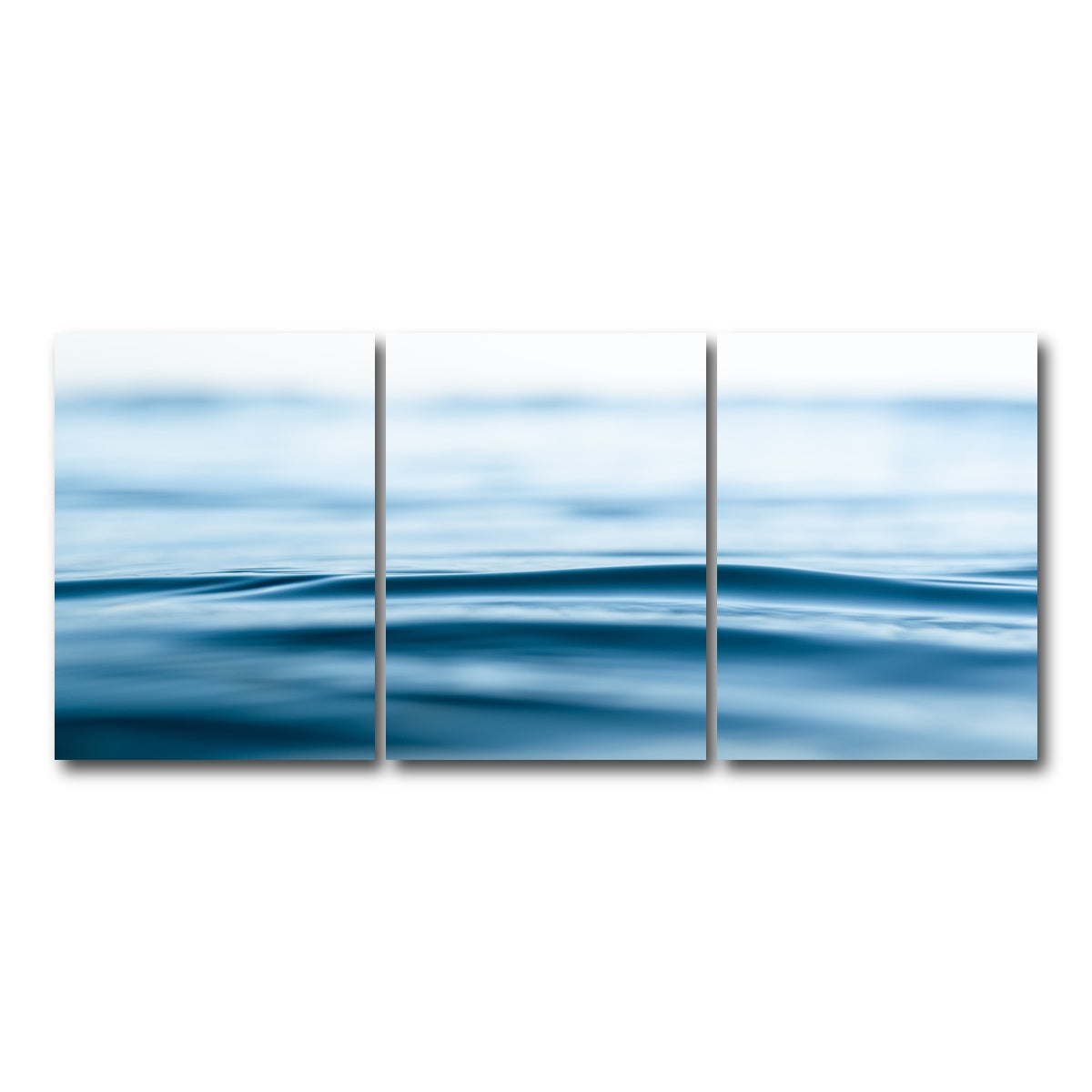 AUTO-MOCKUP WHITE | Blue Ocean | 3 Piece | Gallery Wrap Canvas | group=18x24