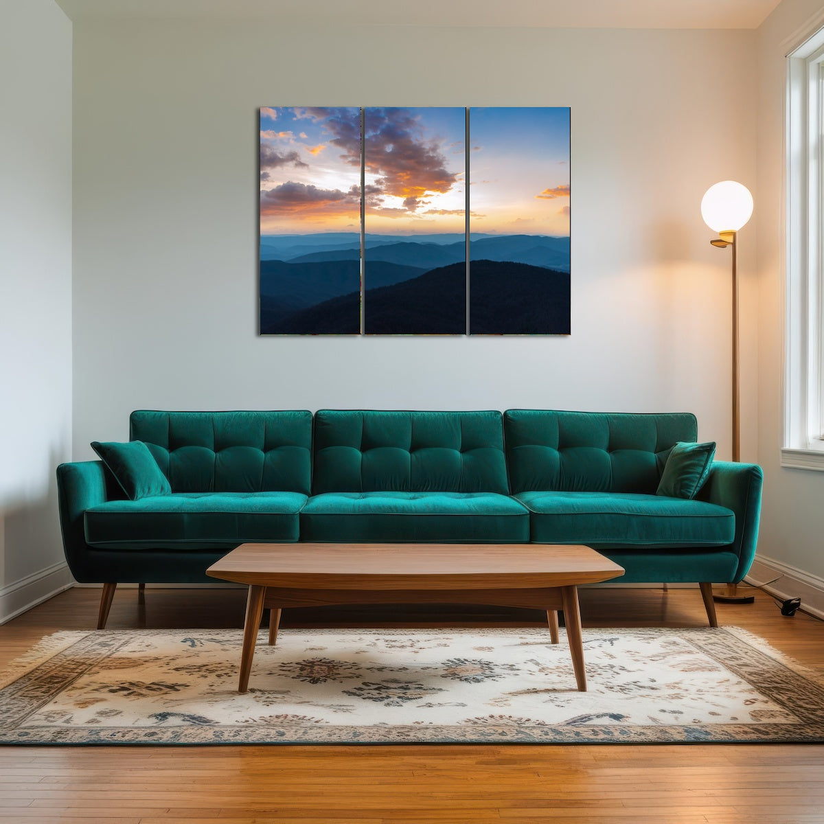 AUTO-MOCKUP ROOM | Blue Ridge Sunset