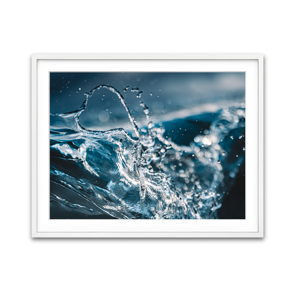 Framed Print 4x3 White