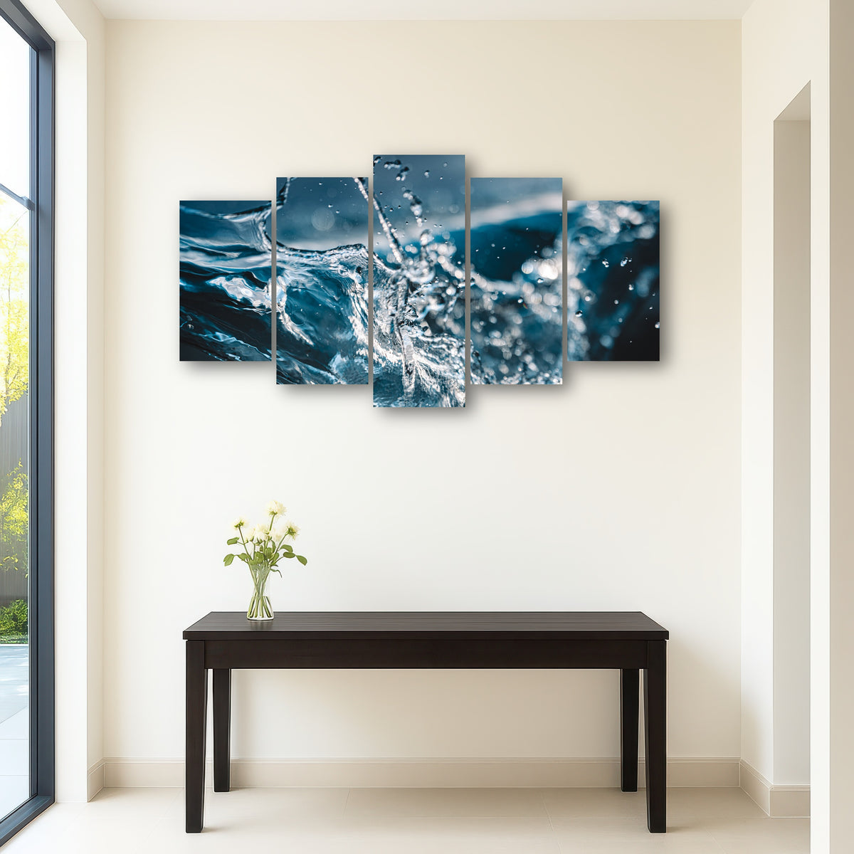 AUTO-MOCKUP ROOM | Blue Splash