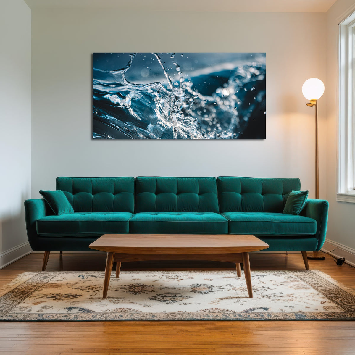 AUTO-MOCKUP ROOM | Blue Splash