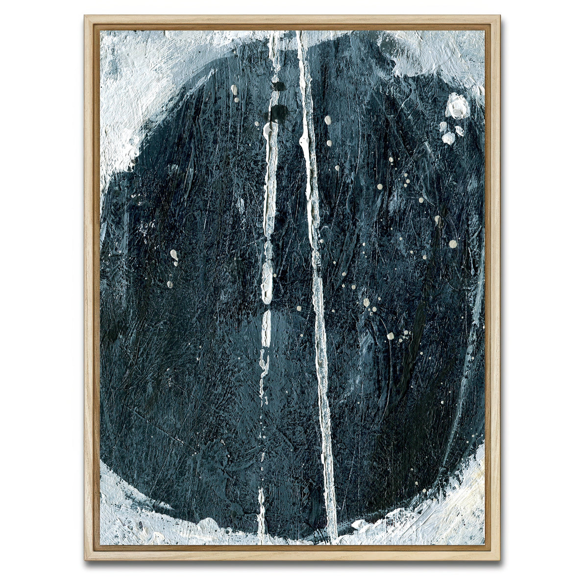 AUTO-MOCKUP WHITE | Blue Vision | 1 Piece | Natural Framed Canvas | group=3x4