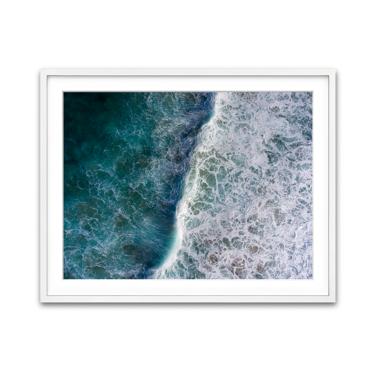 Framed Print 4x3 White