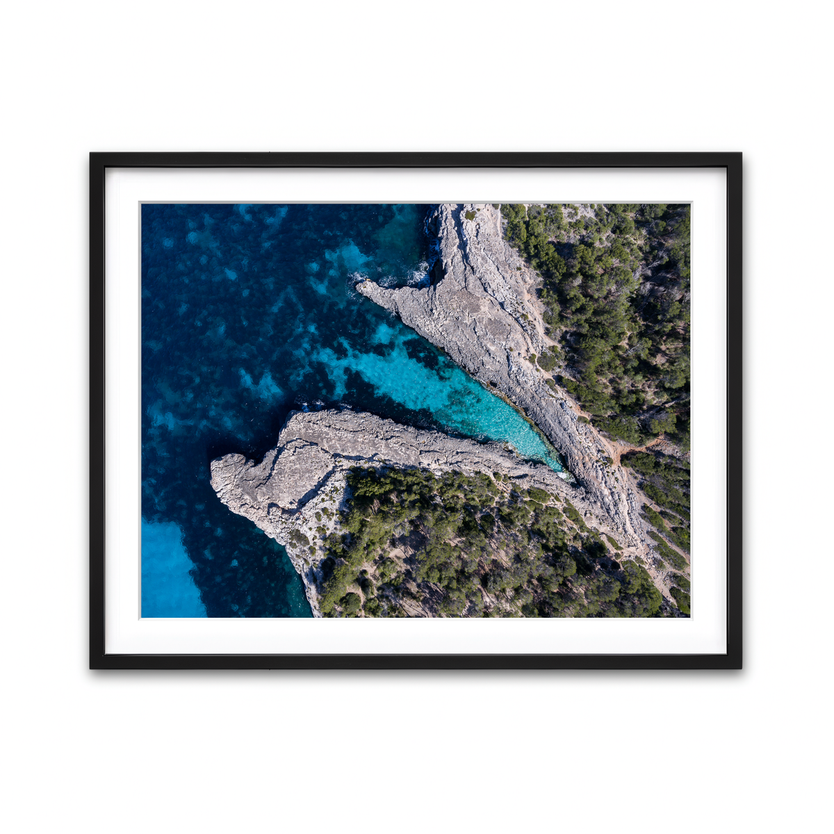 Framed Print 4x3 Black