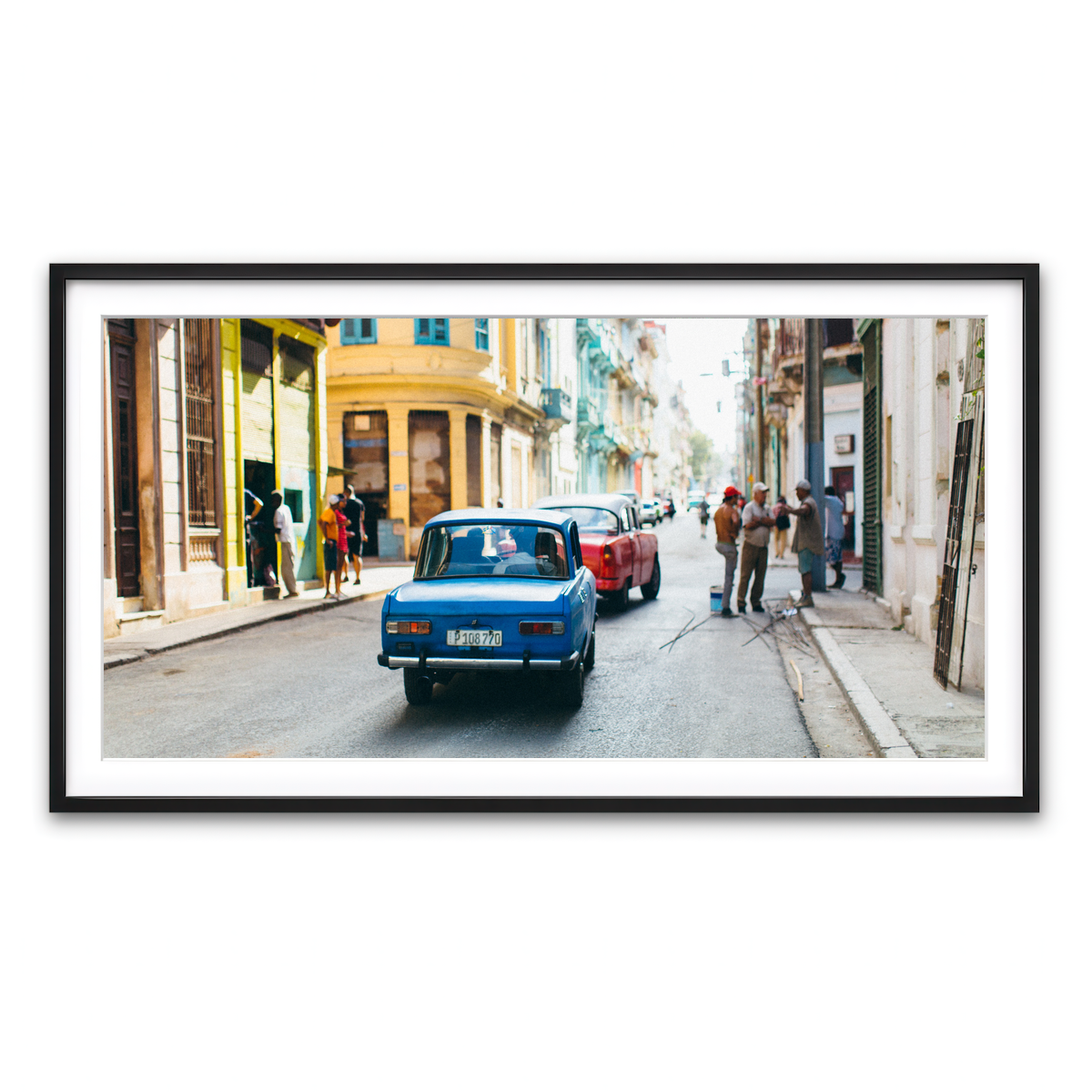 Framed Print 2x1 Black