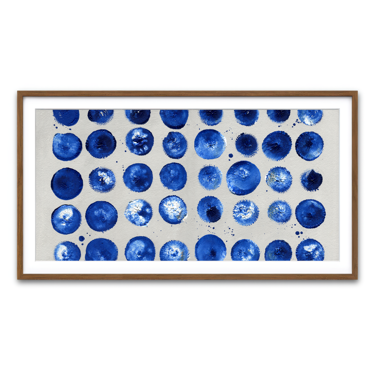 Framed Print 2x1 Walnut