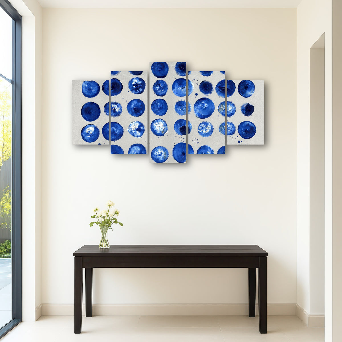 AUTO-MOCKUP ROOM | Blue circles