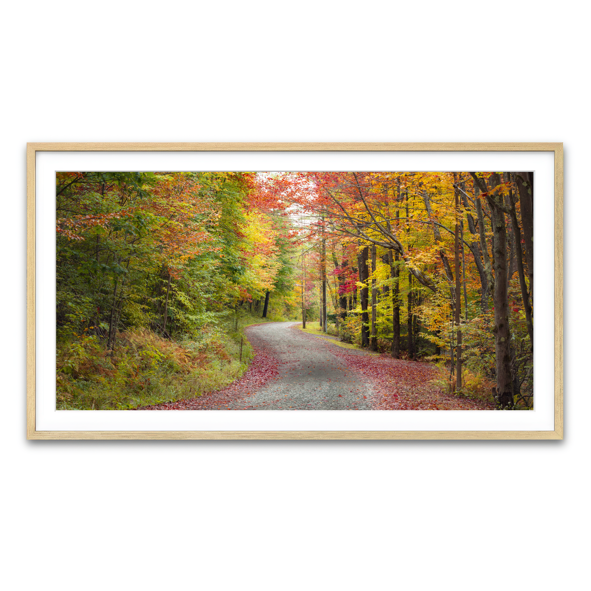 Framed Print 2x1 Natural