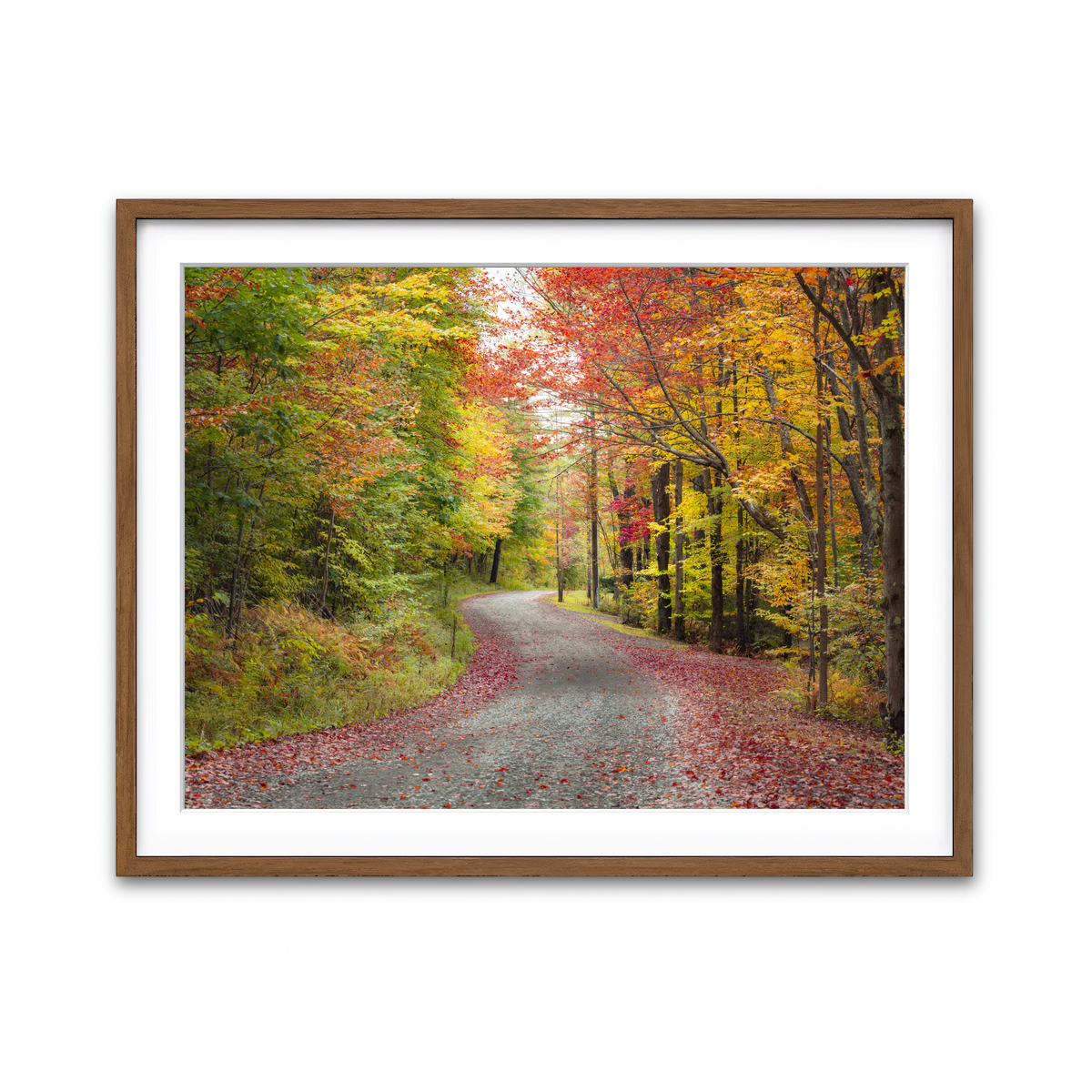 Framed Print 4x3 Walnut