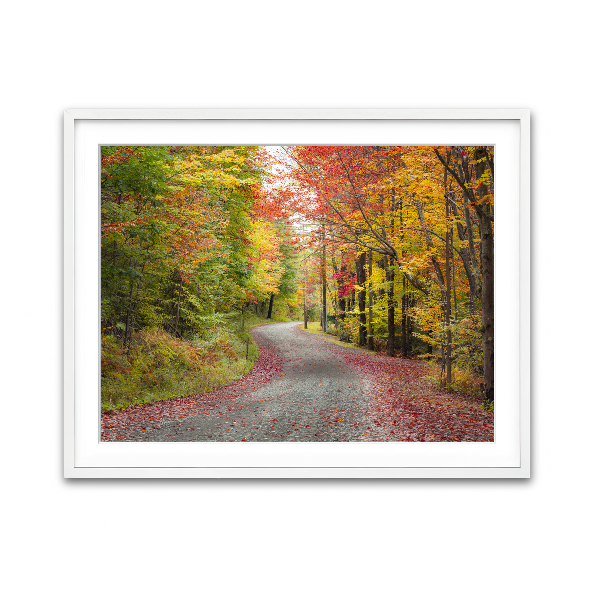 Framed Print 4x3 White
