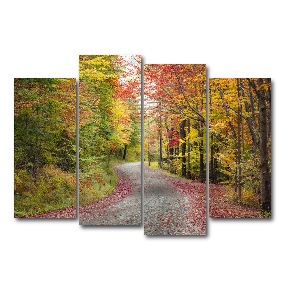 AUTO-MOCKUP WHITE | Blueberry Lane | 4 Piece | Gallery Wrap Canvas | group=4_normal