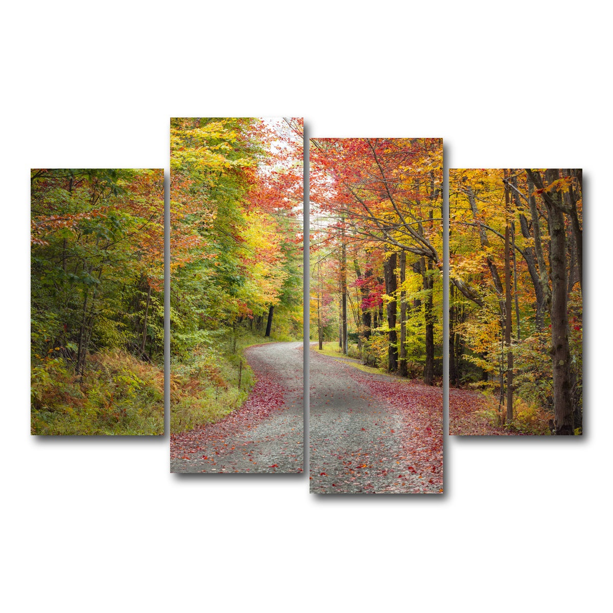 AUTO-MOCKUP WHITE | Blueberry Lane | 4 Piece | Gallery Wrap Canvas | group=4_short