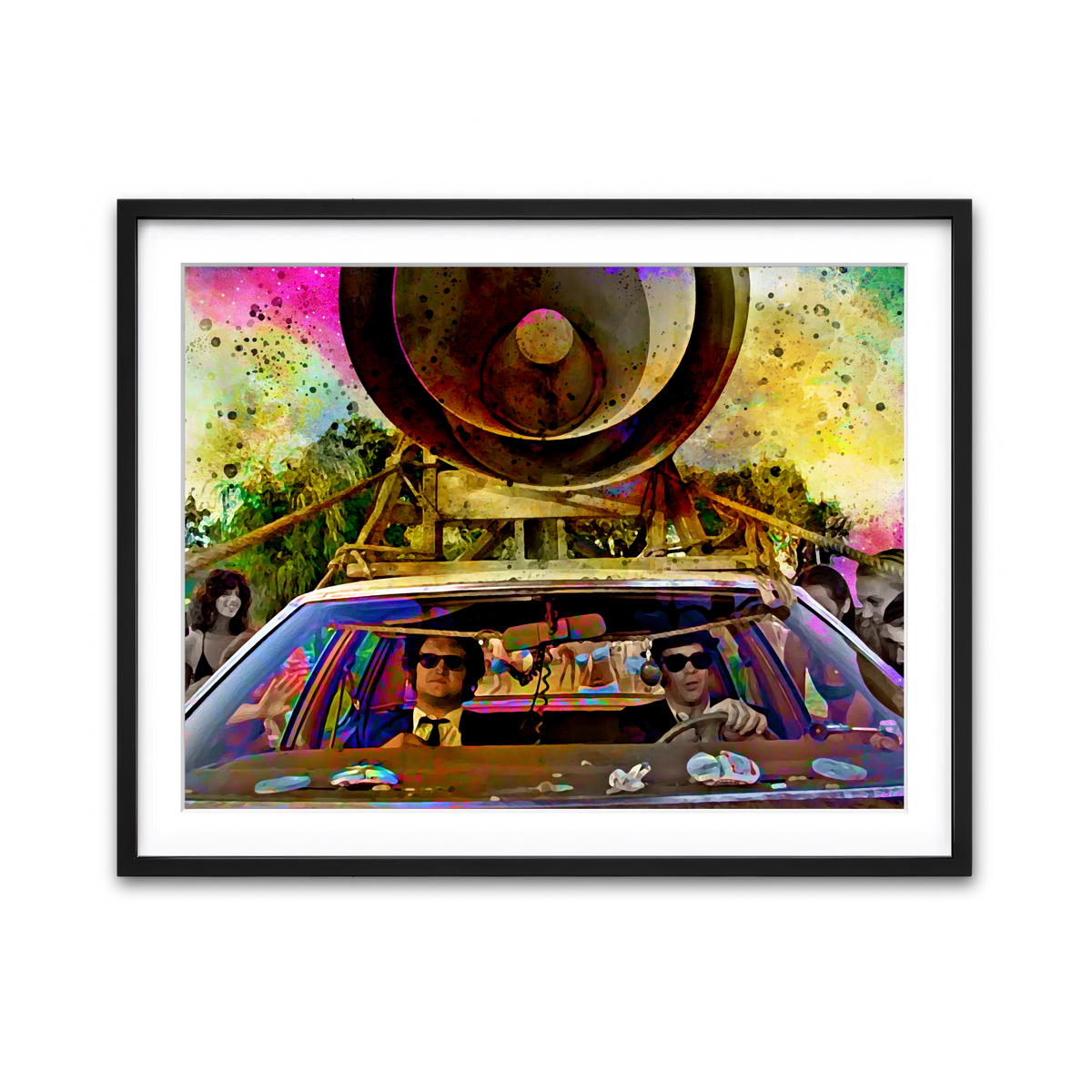 Framed Print 4x3 Black