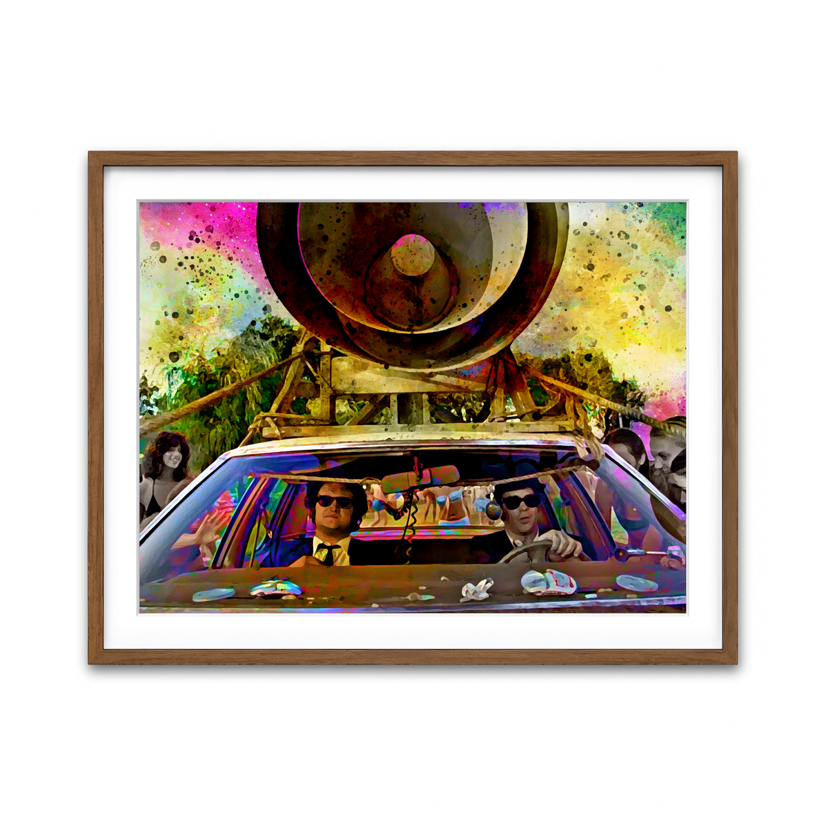 Framed Print 4x3 Walnut