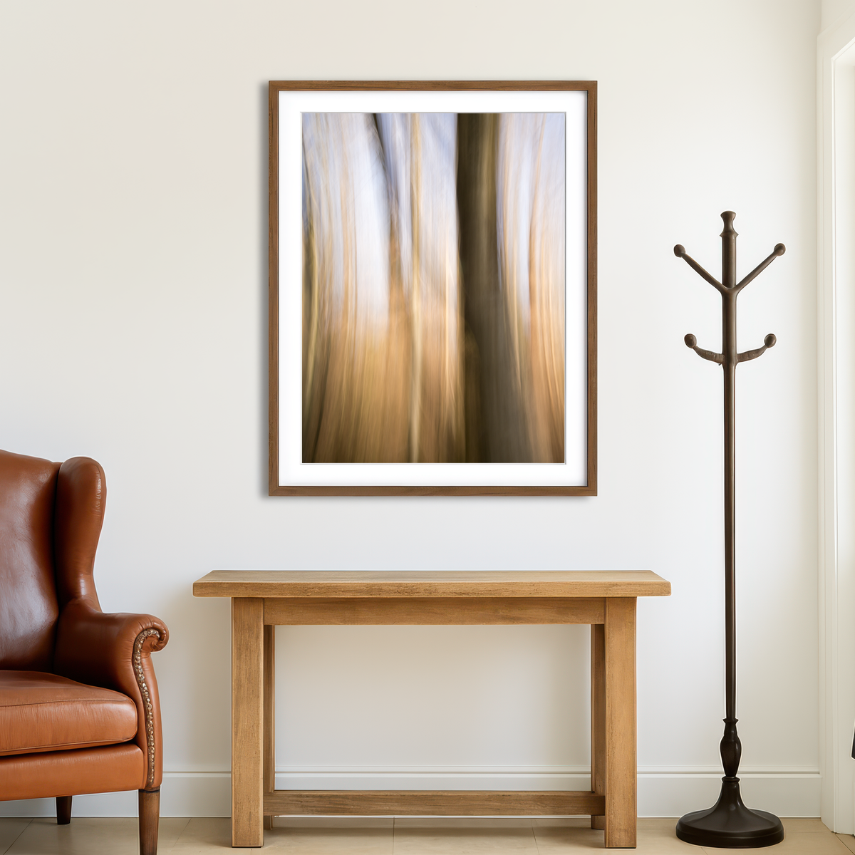 AUTO-MOCKUP ROOM | Blurred Heath Wall Art