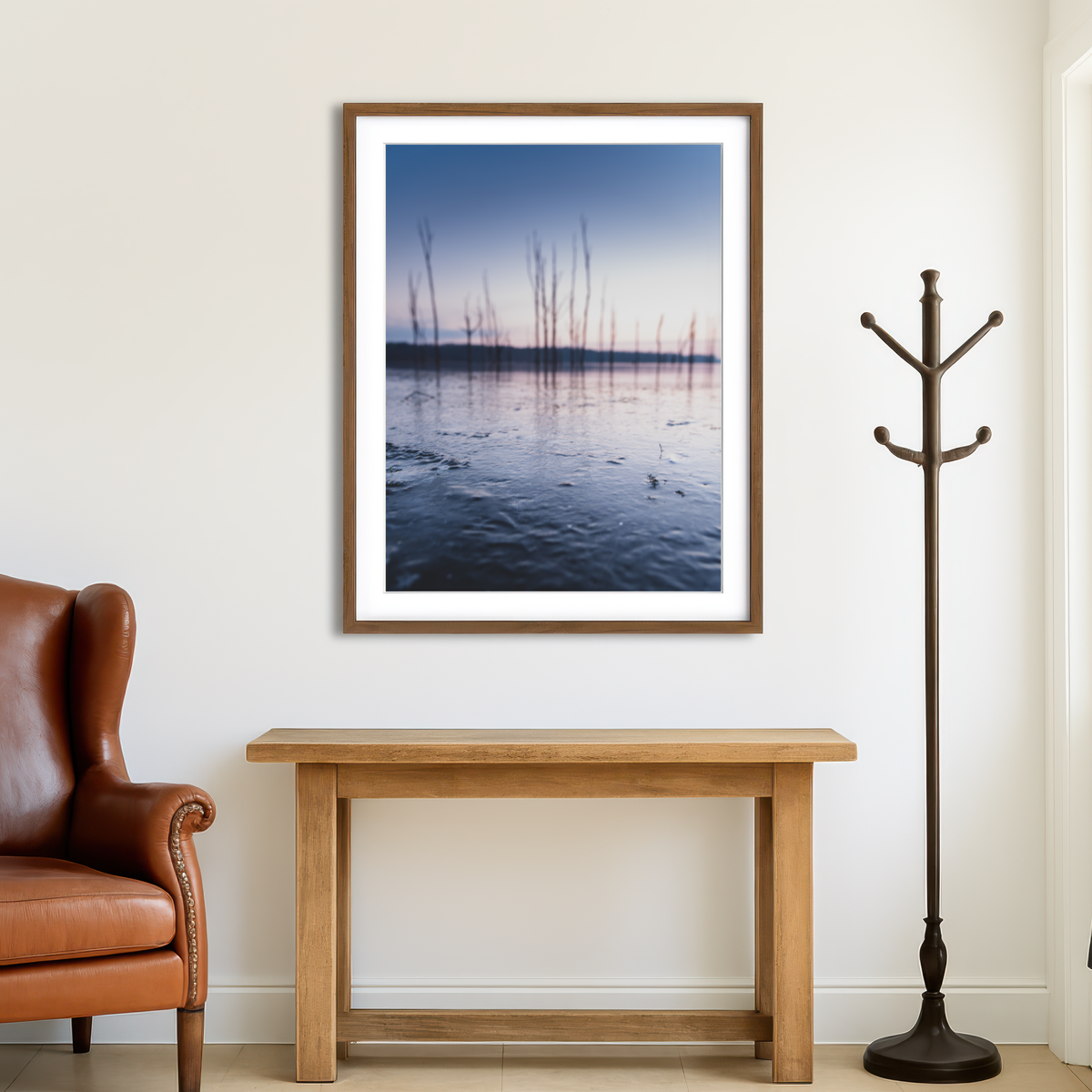 AUTO-MOCKUP ROOM | Blurred Isolation Wall Art