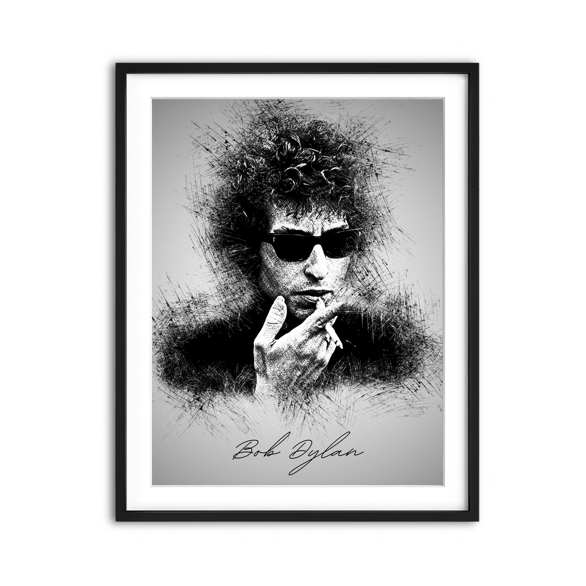 Framed Print 3x4 Black