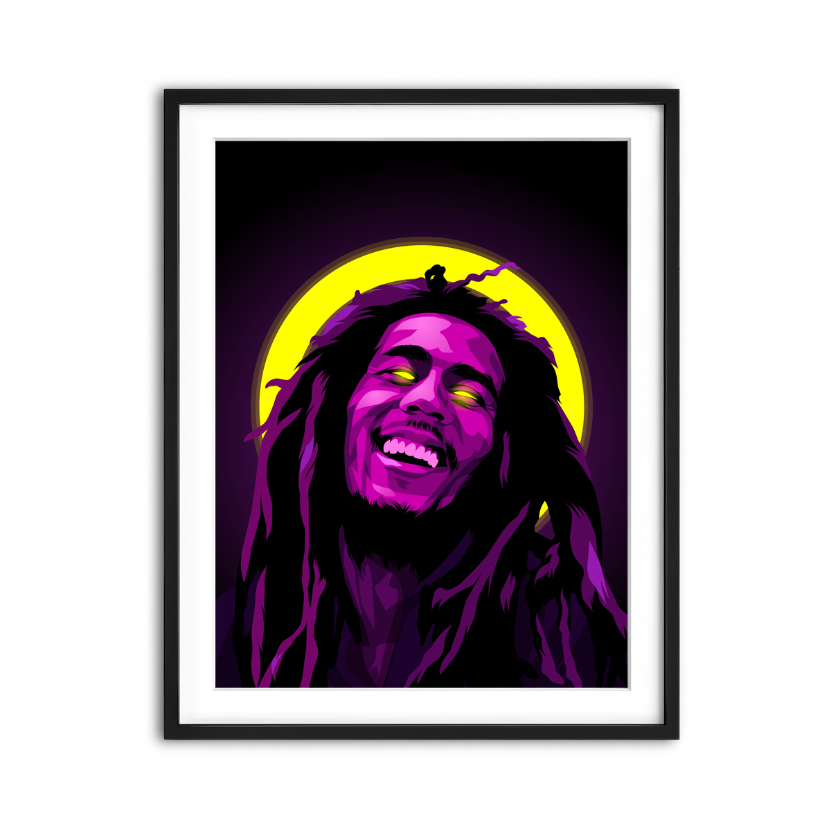 Framed Print 3x4 Black