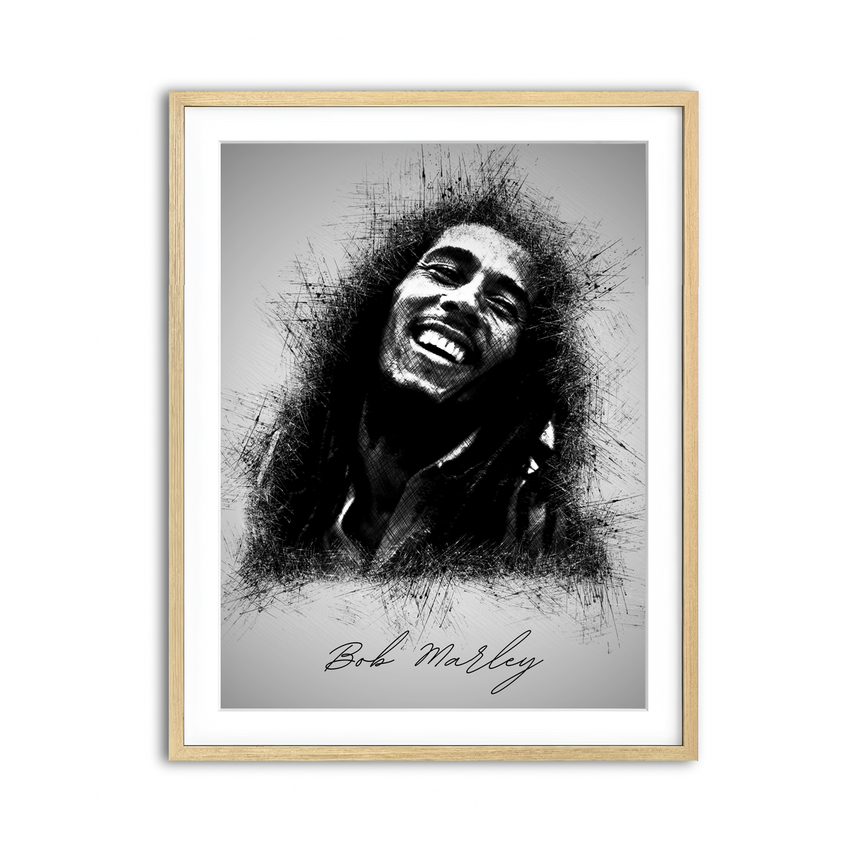 Framed Print 3x4 Natural