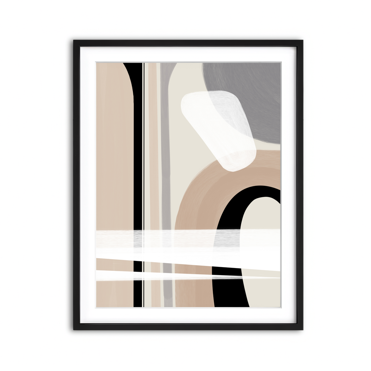 Framed Print 3x4 Black