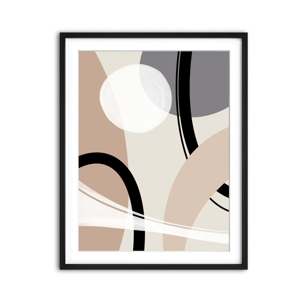 Framed Print 3x4 Black