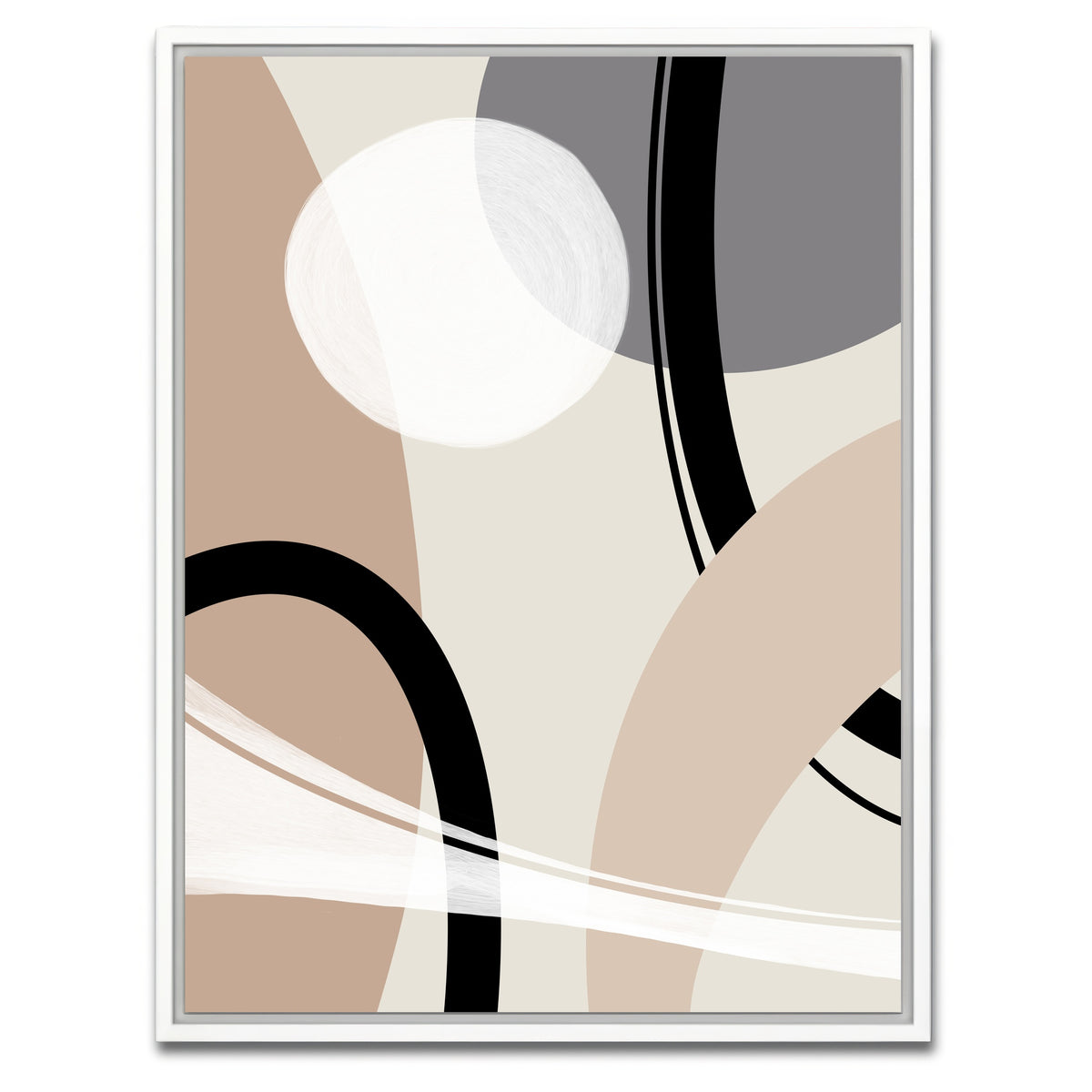 AUTO-MOCKUP WHITE | Boho Style no. 5 - Bridges | 1 Piece | White Framed Canvas | group=3x4