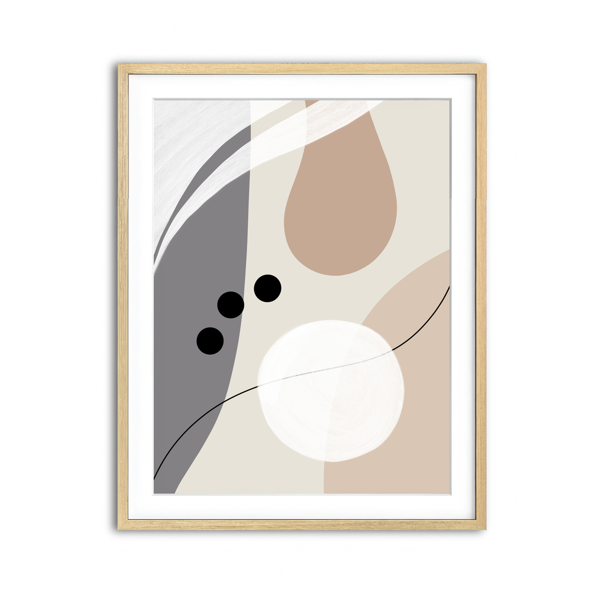 Framed Print 3x4 Natural