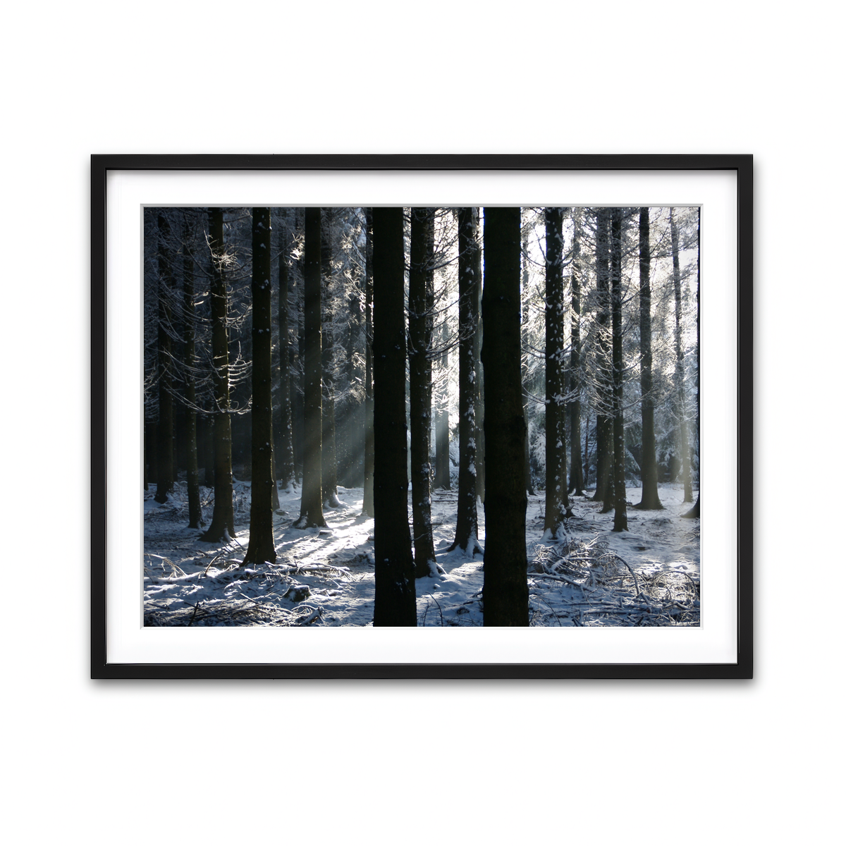 Framed Print 4x3 Black