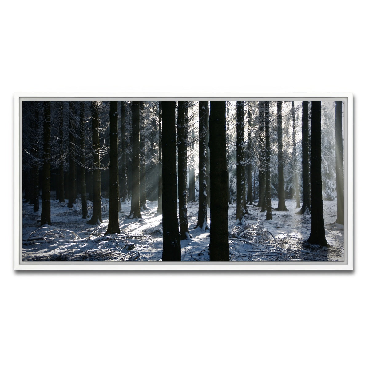 AUTO-MOCKUP WHITE | Bois Jacques Battle of the Bulge | 1 Piece | White Framed Canvas | group=2x1