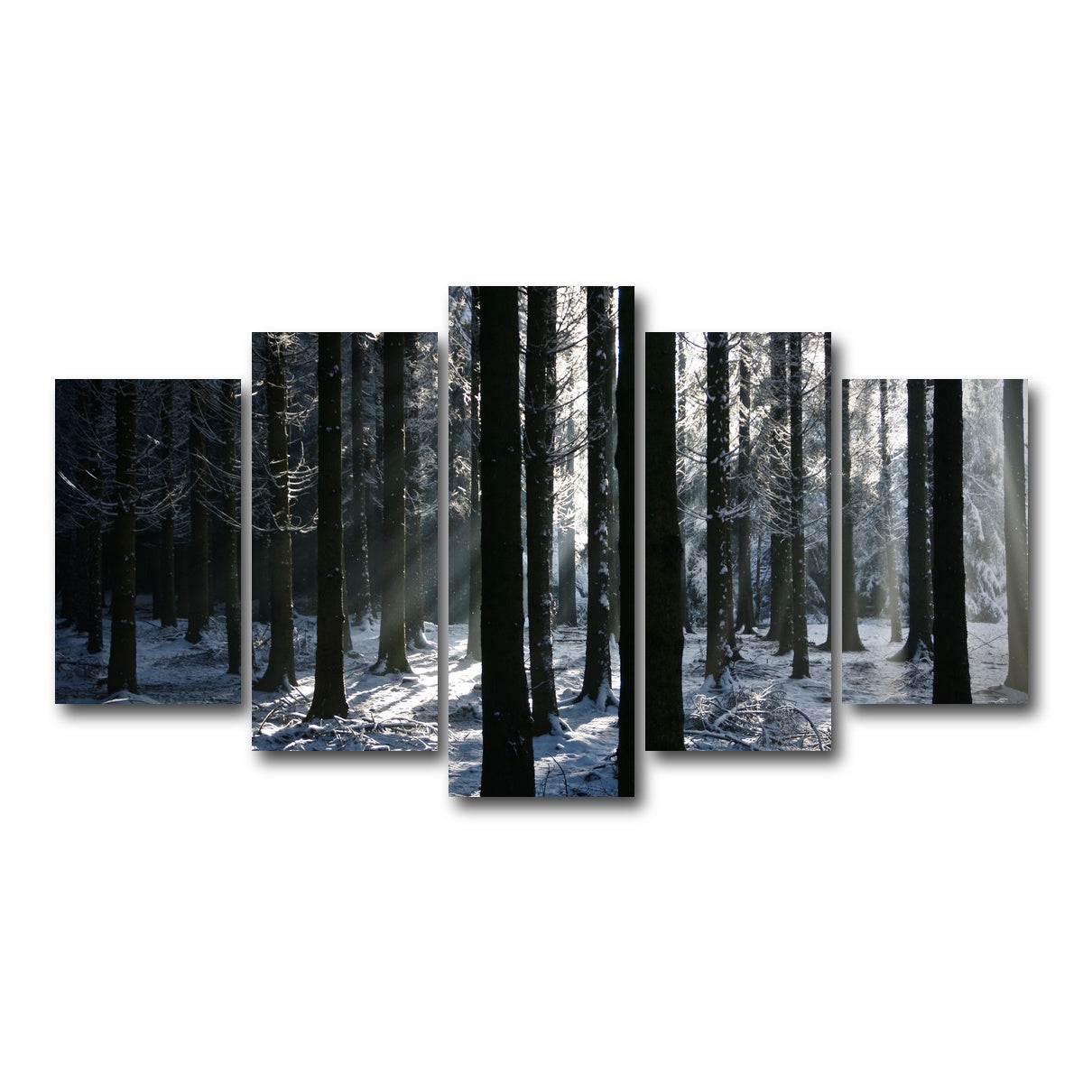 AUTO-MOCKUP WHITE | Bois Jacques Battle of the Bulge | 5 Piece | Gallery Wrap Canvas | group=5_normal