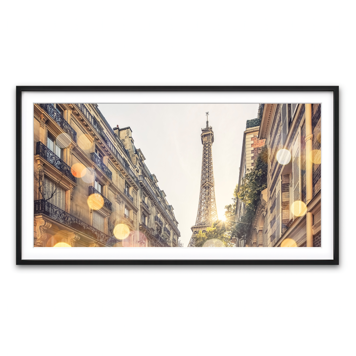 Framed Print 2x1 Black