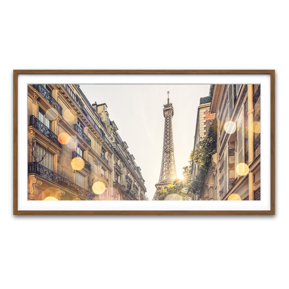 Framed Print 2x1 Walnut
