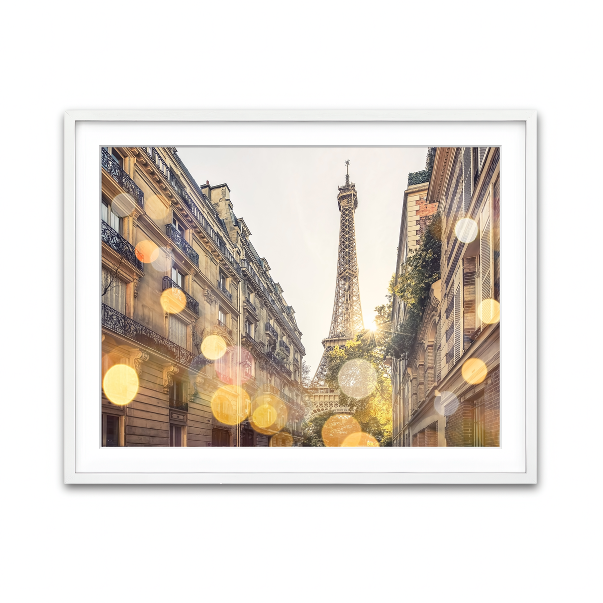 Framed Print 4x3 White
