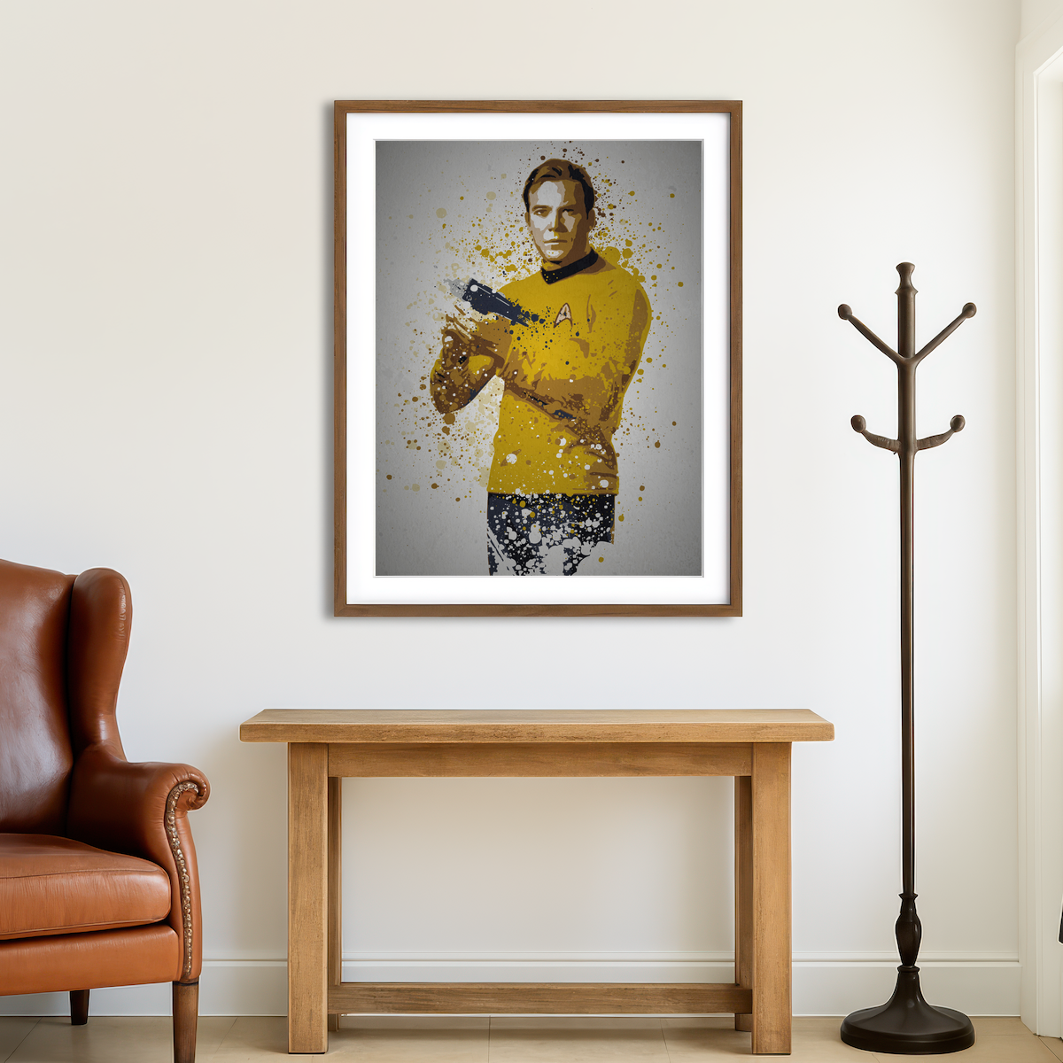 AUTO-MOCKUP ROOM | Boldly Go Wall Art