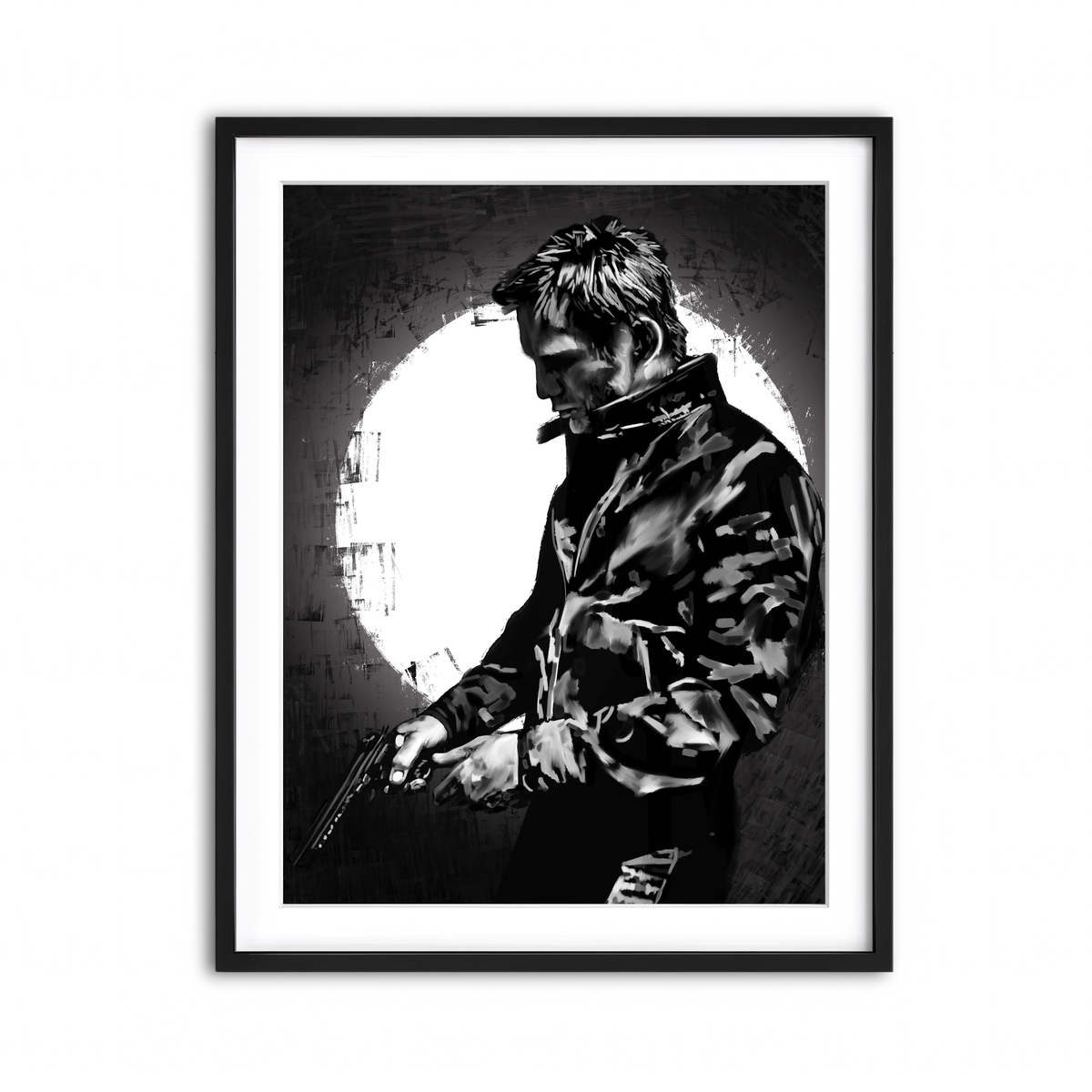 Framed Print 3x4 Black