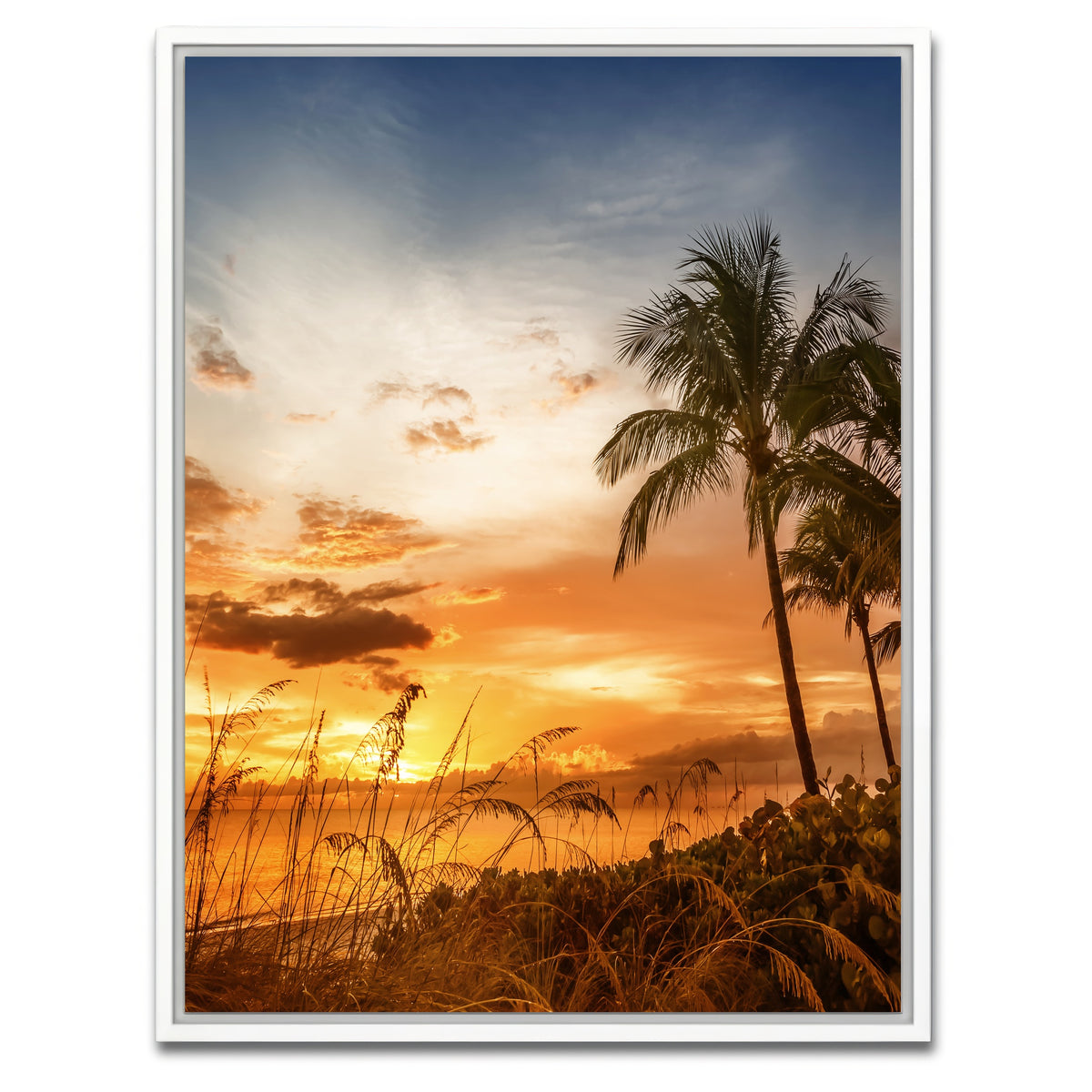AUTO-MOCKUP WHITE | Bonita Beach | 1 Piece | White Framed Canvas | group=3x4