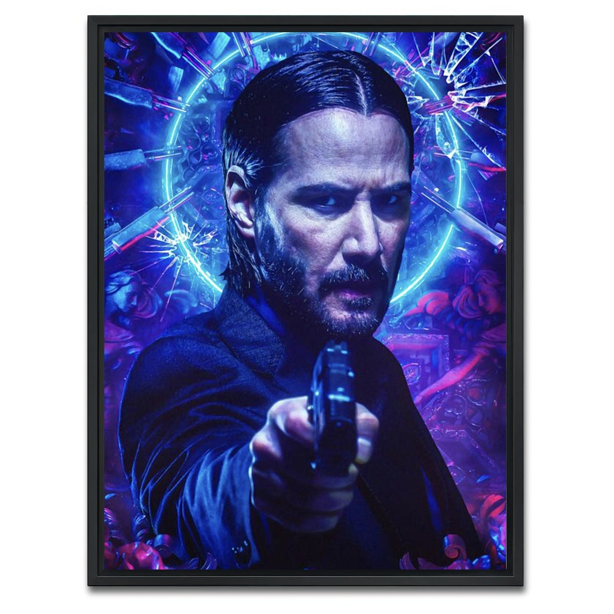 AUTO-MOCKUP WHITE | Boogeyman | 1 Piece | Black Framed Canvas | group=3x4