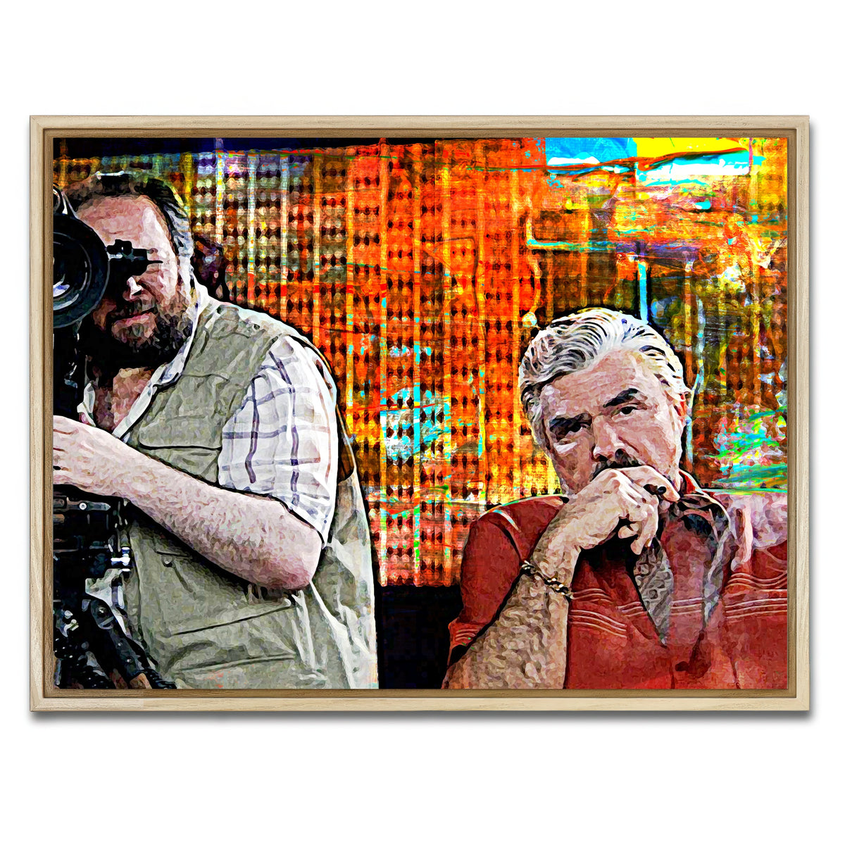 AUTO-MOCKUP WHITE | Boogie Nights | 1 Piece | Natural Framed Canvas | group=4x3