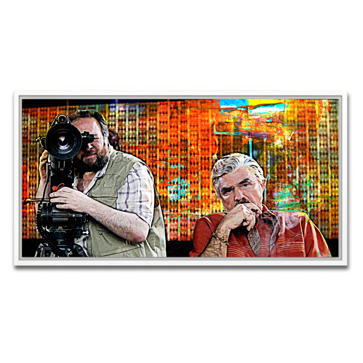 AUTO-MOCKUP WHITE | Boogie Nights | 1 Piece | White Framed Canvas | group=2x1