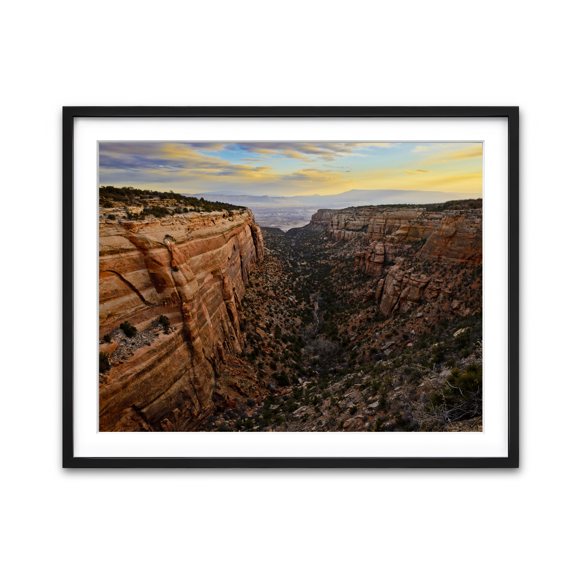 Framed Print 4x3 Black