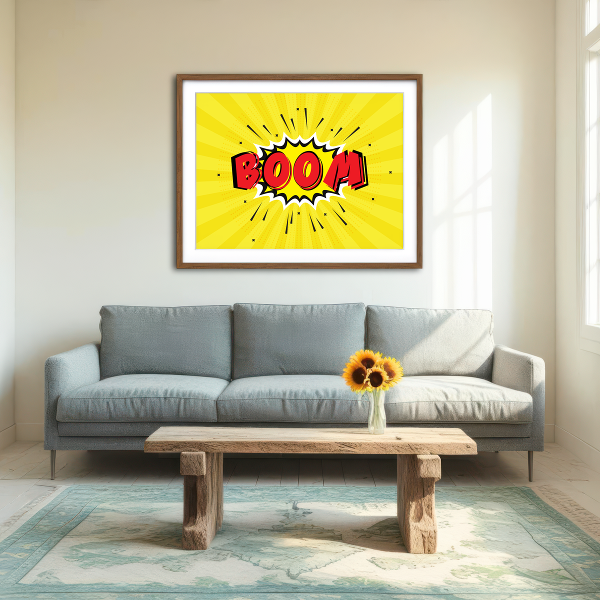 AUTO-MOCKUP ROOM | Boom Wall Art