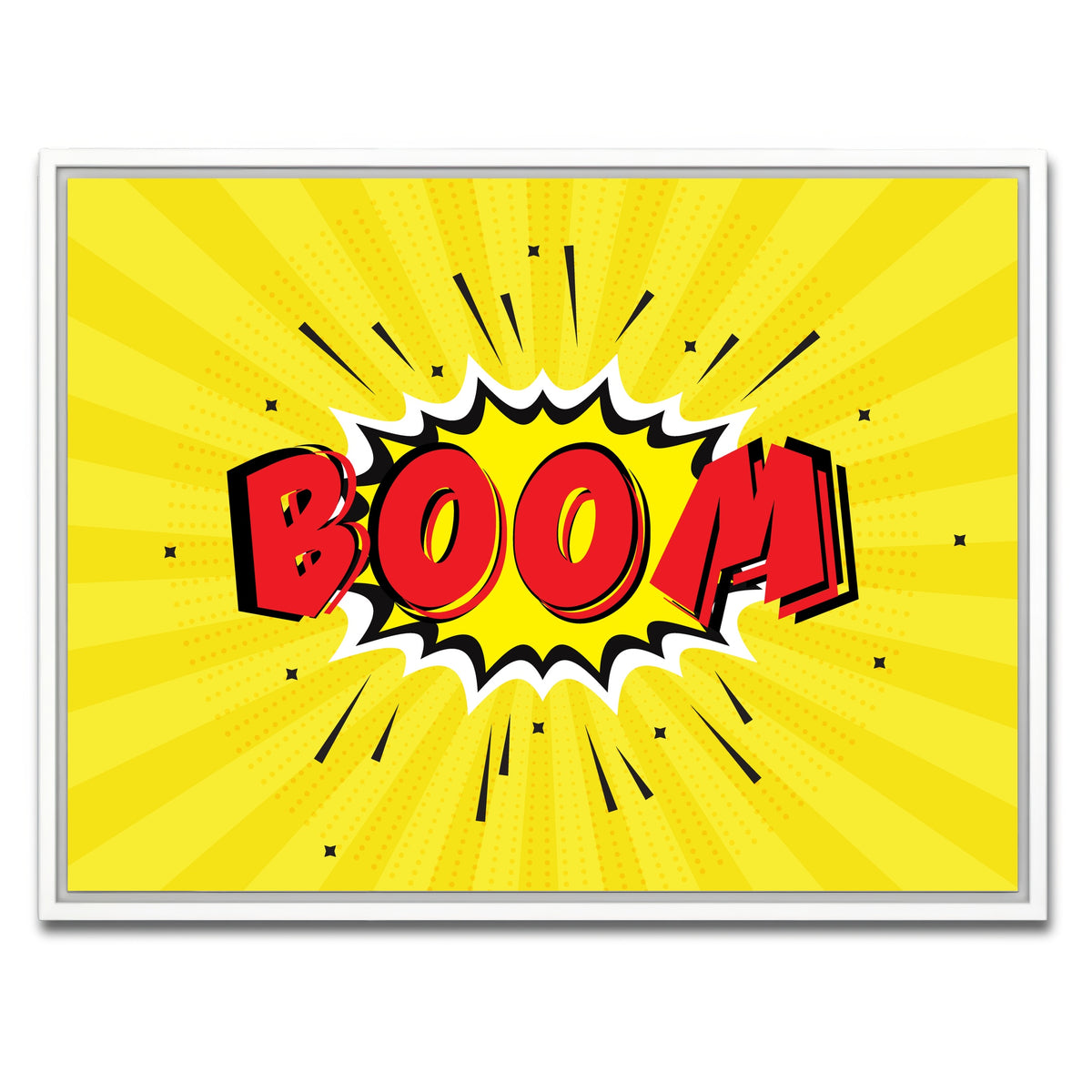 AUTO-MOCKUP WHITE | Boom | 1 Piece | White Framed Canvas | group=4x3