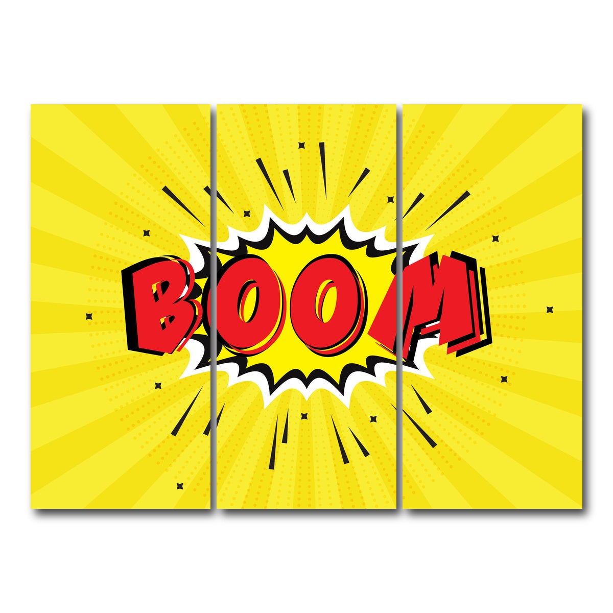 AUTO-MOCKUP WHITE | Boom | 3 Piece | Gallery Wrap Canvas | group=8x18