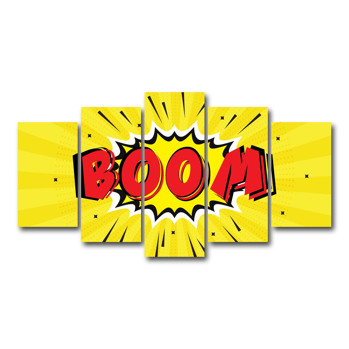 AUTO-MOCKUP WHITE | Boom | 5 Piece | Gallery Wrap Canvas | group=5_normal