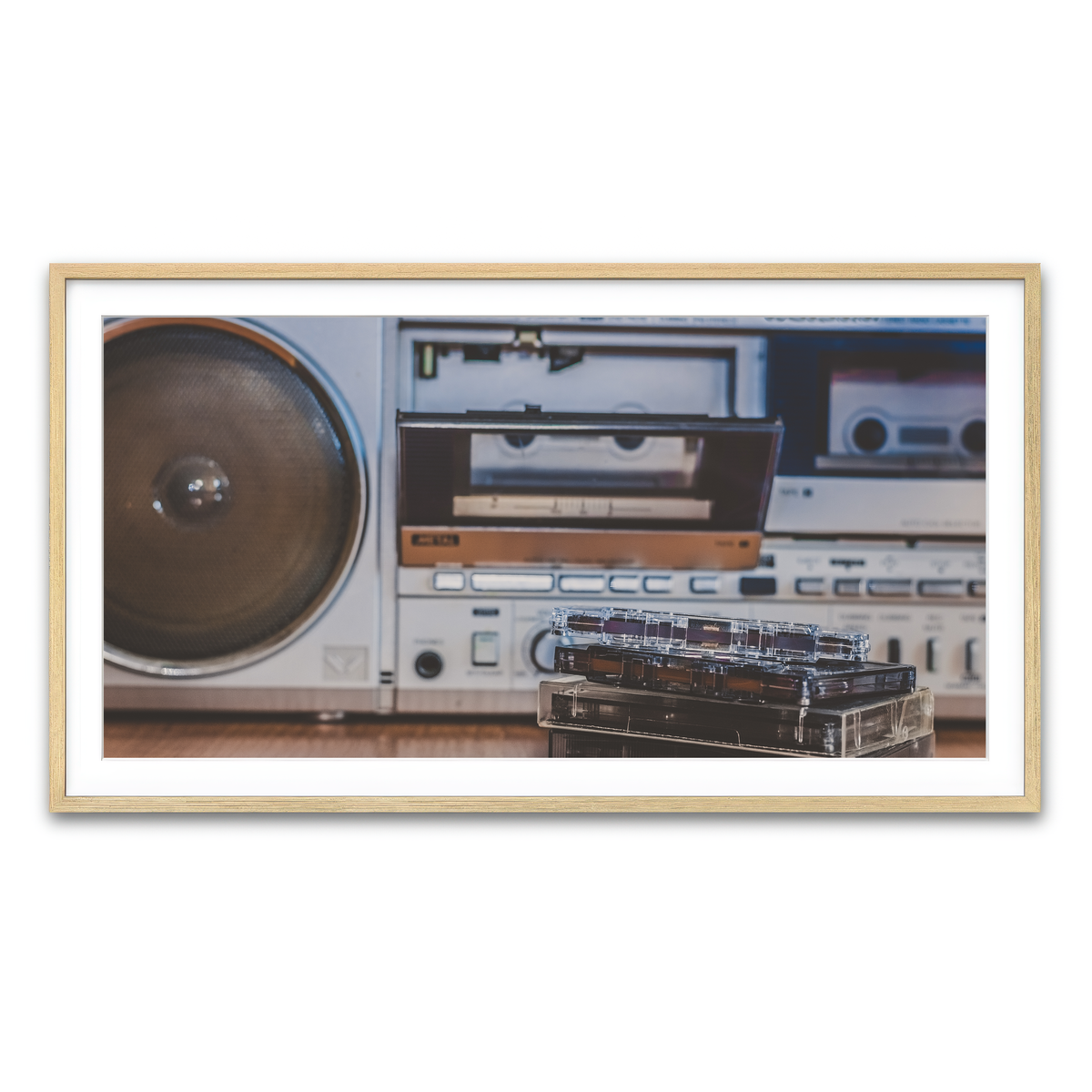 Framed Print 2x1 Natural